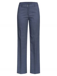 Business Damen Hose Bootcut Blau